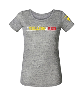 2017Yellow to Red レディースTシャツ